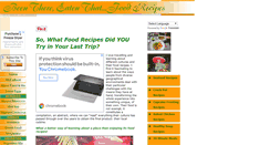 Desktop Screenshot of been-there-eaten-that-food-recipes.com